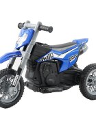 Nichiduta Motocicleta electrica pentru copii 35W Moto Blue cu pornire la buton si lumini