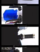Nichiduta Motocicleta electrica pentru copii Sport HP2 70W White cu unitate audio Mp3 si lumini led portbagaj si roti rezistente