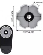 Nichiduta Motoreductor roata 12V RS390 16000 RPM