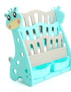 Nichiduta Organizator pentru carti si jucarii Giraffe Mint