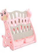 Nichiduta Organizator pentru carti si jucarii Giraffe Pink