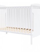 Nichiduta Patut din lemn pentru copii Anya Whie cu somiera reglabila pe 3 inaltimi distincte dimensiune exterioara 125 x 65 cm