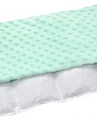 Nichiduta Pernuta anticolici umpluta cu samburi de cirese Minky Green 20x60 cm