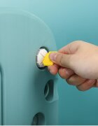 Nichiduta Raft organizator jucarii pentru copii Tree Green cu 4 cutii si 6 rafturirobust cu margini rotunjiteideal pentru acasacrese si gradinite
