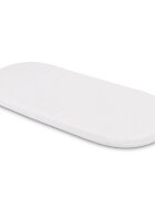 Nichiduta Saltea pentru landou cu husa detasabila din bumbac si fermoar 78x30x2 cm Dreamillo Alb
