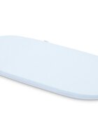 Nichiduta Saltea pentru landou cu husa detasabila din bumbac si fermoar 78x30x2 cm Dreamillo Albastru