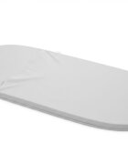 Nichiduta Saltea pentru landou cu husa detasabila din bumbac si fermoar 78x30x2 cm Dreamillo Gri
