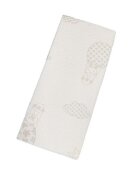 Nichiduta Saltea pentru patut bebelusi 90x40x5cm cocos-burete cu husa lavabila si detasabila cu fermoar Dreamillo Bunny