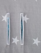 Nichiduta Set 4 in 1 Minky pentru carucior cu salteluta perna 2 protectii centuri si protectie bara Turquoise