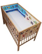 Nichiduta Set aparatori laterale pentru patut 120 x 60 cm Travel