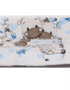 Nichiduta Set lenjerie patut cu 5 piese UMe Blue