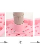 Nichiduta Set masuta si scaunel cu inaltime reglabila Study Pink