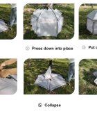 Nichiduta Tarc de joaca pentru copii Dark Grey 150 x 150 x 120 cm de interior exterior cadrul metalic pereti din plasa protectie solara covoras din spuma cu doua fete 4 inele ajutatoare si 100 bile incluse