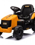 Nichiduta Tractor electric pentru copii JCB Yellow 70W cu telecomanda 2.4G si licenta suspensii si slow start