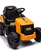 Nichiduta Tractor electric pentru copii JCB Yellow 70W cu telecomanda 2.4G si licenta suspensii si slow start