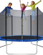 Nichiduta Trambulina 244 cm cu scara si plasa de protectie