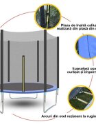 Nichiduta Trambulina 305 cm cu scara si plasa de protectie