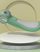 Nichiduta Trotineta pliabila pentru copii cu ghidon reglabil in inaltime cosulet si scaunel detasabile muzica roti luminoase LED frana pe roata din spate dimensiune 56 x 24 x 72 cm Green Dino