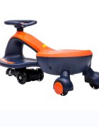 Nichiduta Vehicul electric tip PlasmaCar pentru copii design sportiv fara pedale volan ergonomic cu baterie reincarcabila de 6V4.5AH dimensiune 73 x 34.5 x 39 cm pinkpurple