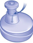 NIP Cana Kids Cup Girl PP 330 ml antipicurare cu clip de prindere 18+ luni