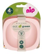 NIP Set 2 castroane pentru mancarea copiilor Eat Green 37065