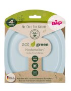 NIP Set 2 farfurii pentru mancarea copiilor Eat Green 37068
