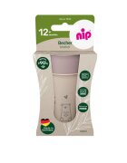 NIP Set 2 pahare pentru copii cu motive gravate laser din materiale naturale regenerabile fara BPA fara melamina lavabile in masina de spalat vase Made in Germany 12+ luni roz