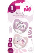 NIP Suzeta Family Latex marimea 1 (0 - 6 luni)