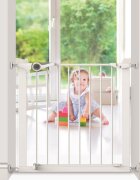NOMA Poarta de siguranta Easy Fit presiune 75-82 cm metal alb N93439