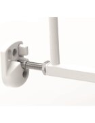 NOMA Poarta de siguranta extensibila 62 - 102 cm metal alb N93361
