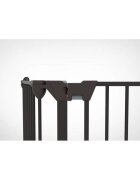 NOMA Tarc de siguranta modular cu 3 panouri metal negru N93491