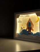 Noorhandmadeatelier Tablou luminos Baietel 015