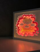 Noorhandmadeatelier Tablou luminos Fetita 022