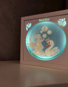 Noorhandmadeatelier Tablou luminos Fetita 030