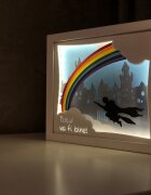 Noorhandmadeatelier Tablou luminos Harry Potter 01