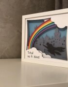 Noorhandmadeatelier Tablou luminos Harry Potter 01
