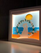 Noorhandmadeatelier Tablou luminos Indragostiti 008