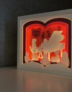 Noorhandmadeatelier Tablou luminos InvatatoareEducatoare 017