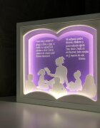 Noorhandmadeatelier Tablou luminos InvatatoareEducatoare 023