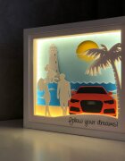 Noorhandmadeatelier Tablou luminos Parinti si copii 010