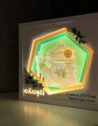 Noorhandmadeatelier Tablou luminos Parinti si copii 011