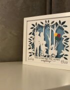 Noorhandmadeatelier Tablou luminos Parinti si copii 024