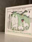 Noorhandmadeatelier Tablou luminos Parinti si copii 037