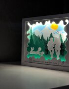 Noorhandmadeatelier Tablou luminos Prietene 006