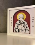 Noorhandmadeatelier Tablou luminos Sfanta Sofia