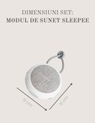 Nor Pufos Baby nest modular cu arcada de jucarii si aparat de sunete 4in1 pink Sleepee