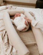 Nor Pufos Baby nest modular cu arcada de jucarii si aparat sunete 4in1 Sand Sleepee