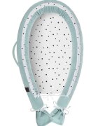 Nor Pufos Baby Nest velvet premium Royal Baby ocean mint Sleepee
