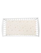 Nor Pufos Cearceaf din bumbac pentru patut 120x60 cm Boho Sand