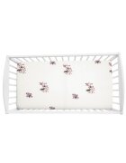 Nor Pufos Cearceaf din bumbac pentru patut 120x60 cm Jungle Bird Sleepee